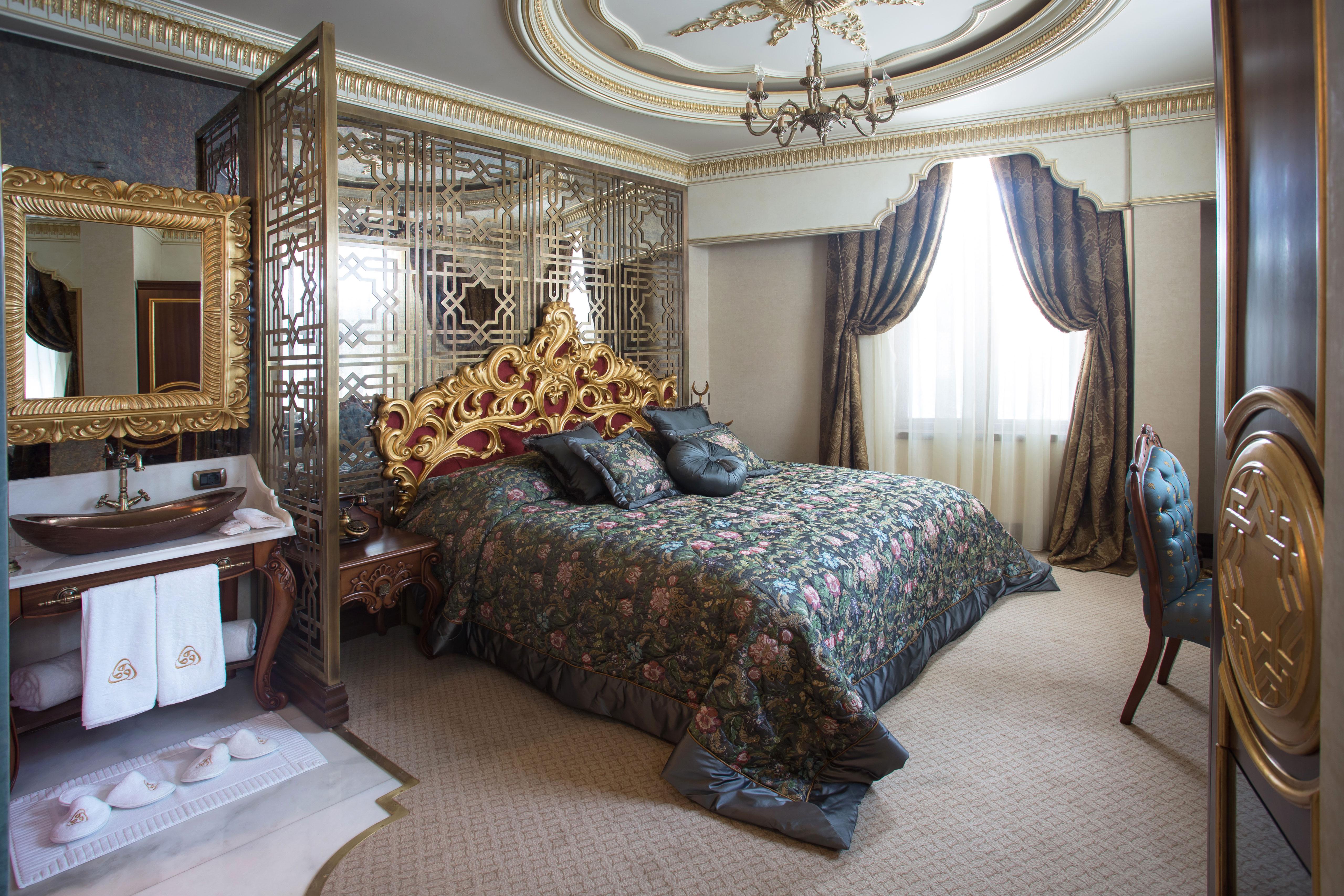 Daru Sultan Hotels Galata Istanbul Bagian luar foto A suite at the hotel