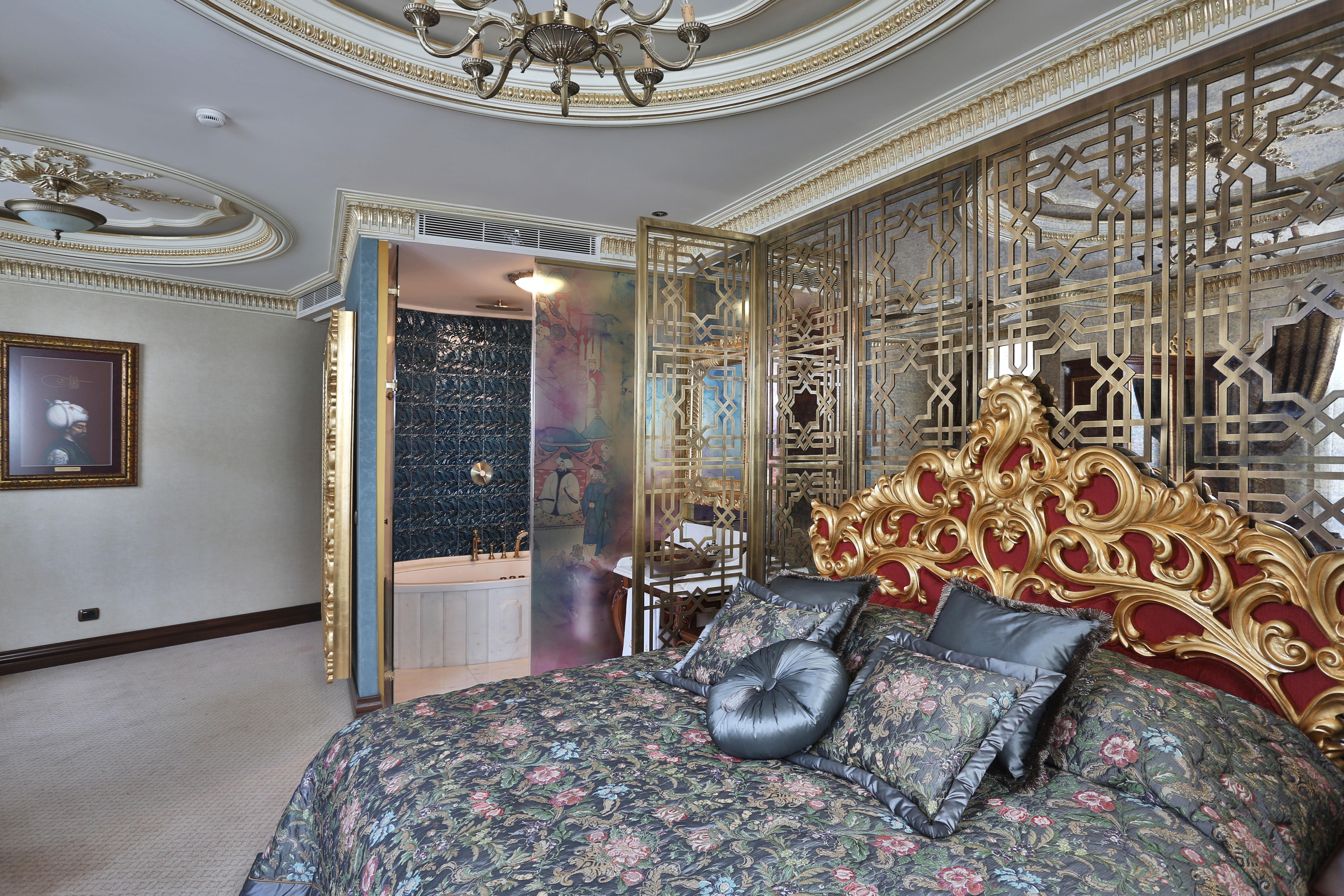 Daru Sultan Hotels Galata Istanbul Bagian luar foto A suite at the hotel