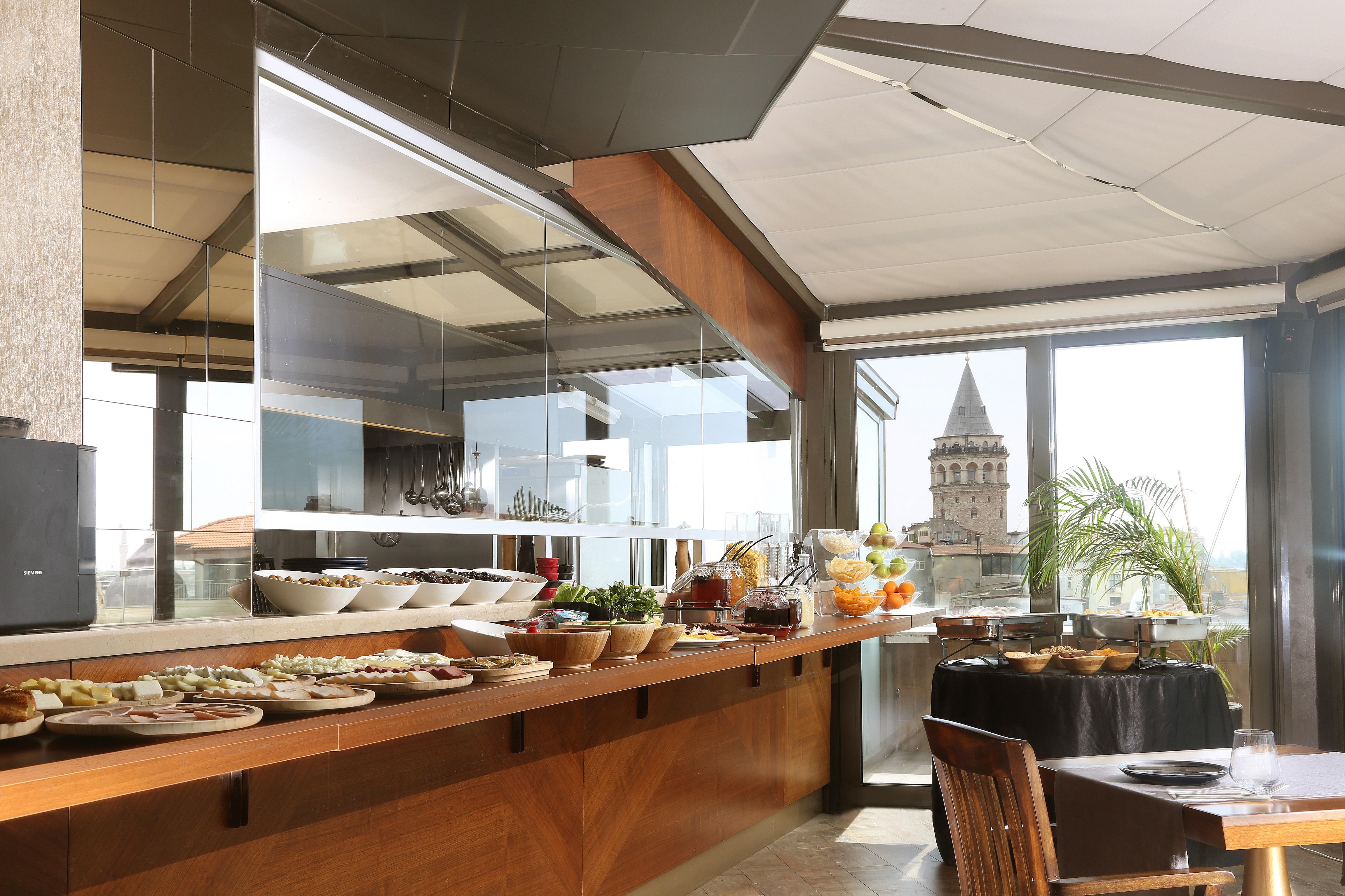 Daru Sultan Hotels Galata Istanbul Bagian luar foto Restaurant