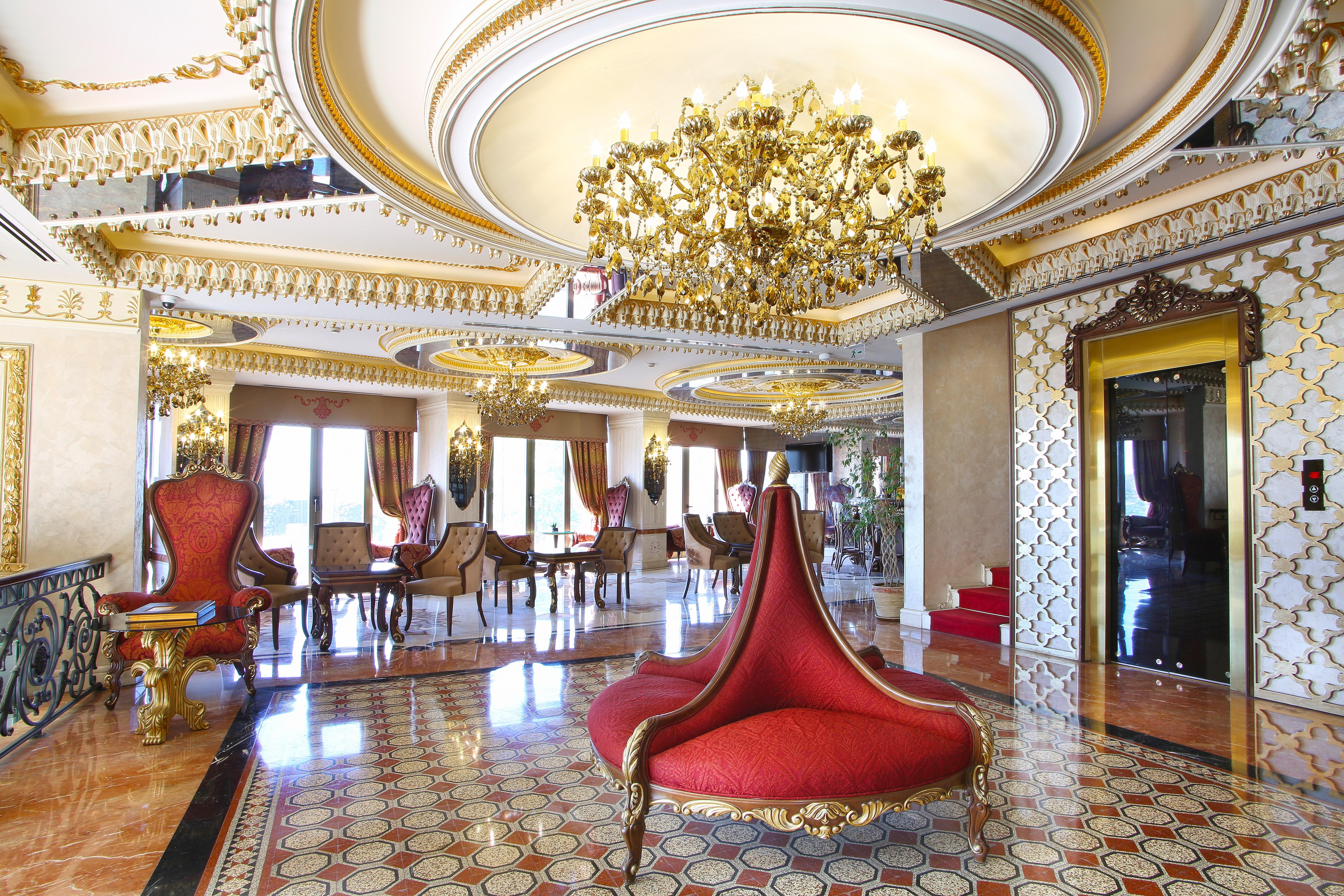 Daru Sultan Hotels Galata Istanbul Bagian luar foto Lobby