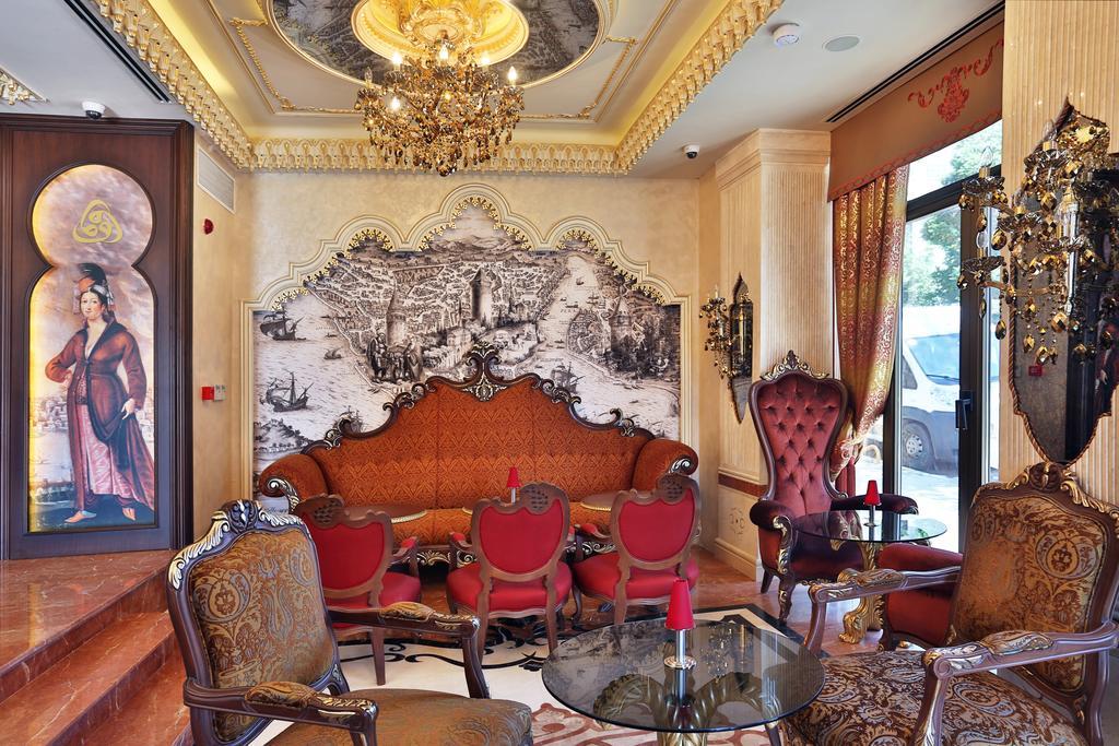 Daru Sultan Hotels Galata Istanbul Bagian luar foto Lobby