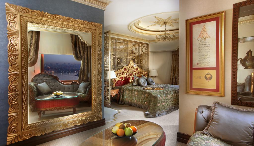 Daru Sultan Hotels Galata Istanbul Bagian luar foto A suite at the Four Seasons Hotel, Istanbul