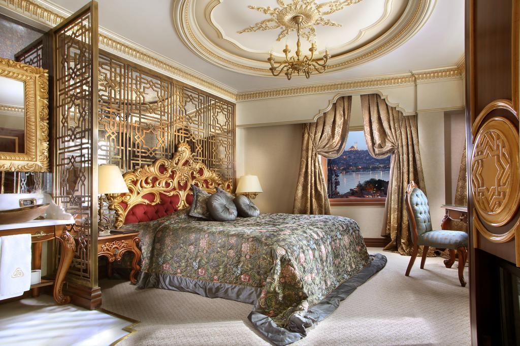 Daru Sultan Hotels Galata Istanbul Bagian luar foto A suite at the Four Seasons Hotel, Istanbul